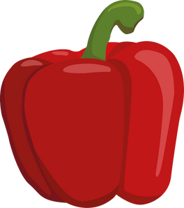 Red pepper vegetable